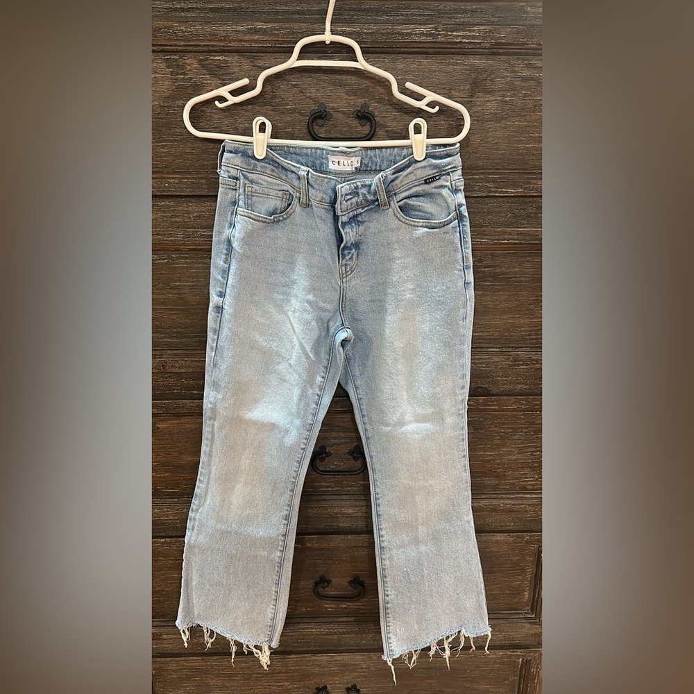 Cello Women's Light Blue Ankle Jeans